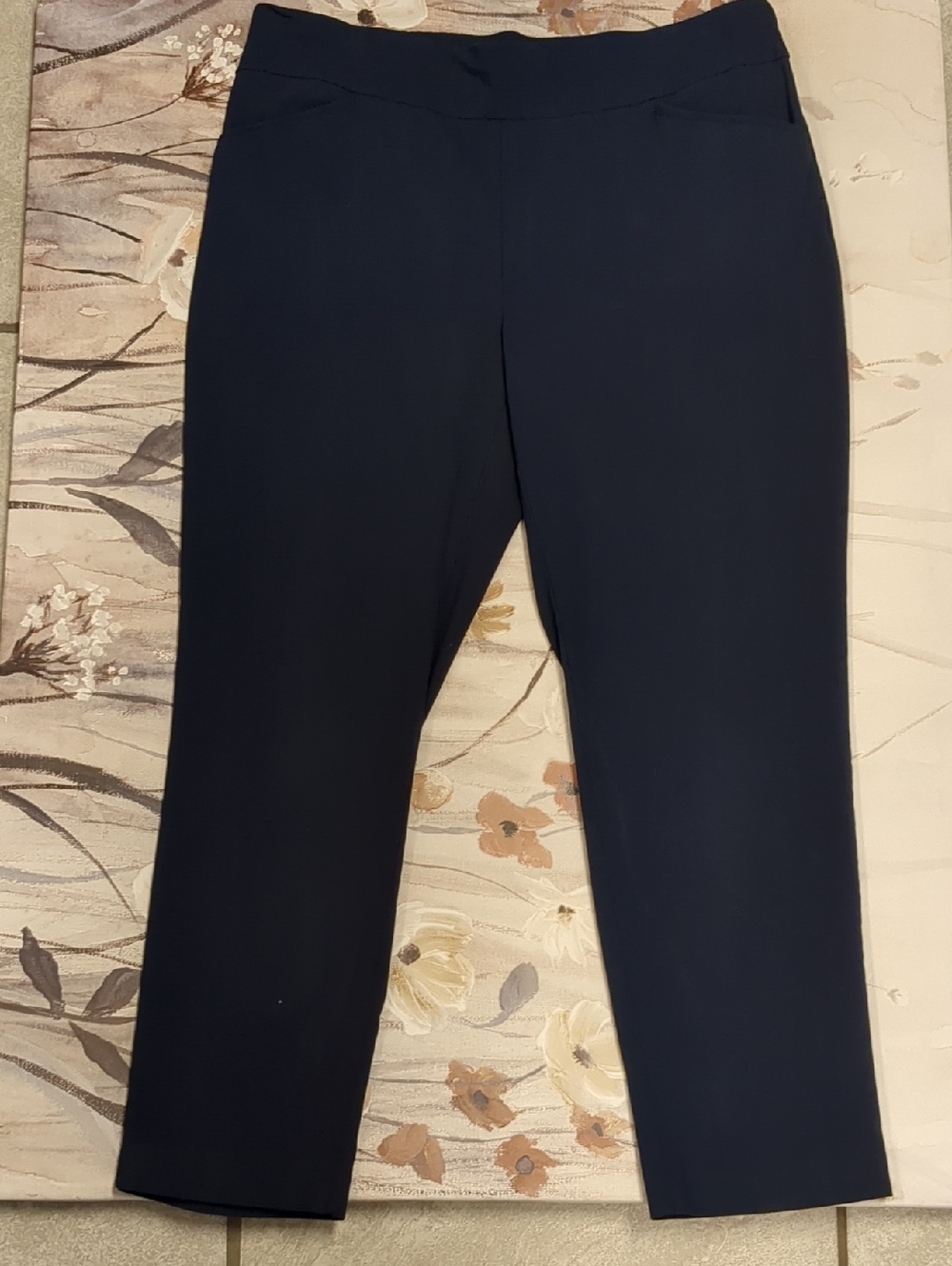 Chico's Perfect Stretch Pants in Deep Navy